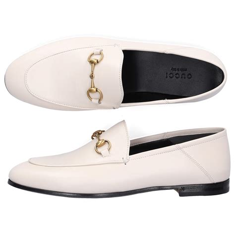 gucci brixton white loafer|Gucci brixton loafer sale.